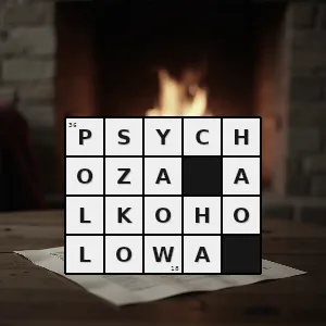 Hasło krzyżówkowe zaburzenie osobowości i zachowania spowodowane używaniem alkoholu - psychoza alkoholowa – rozwiązanie, synonimy, podpowiedzi i definicje krzyżówkowe